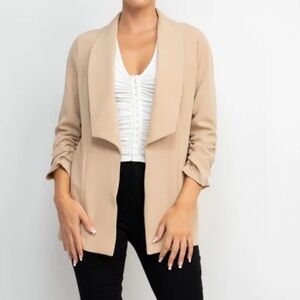 Women's Tan Blazer